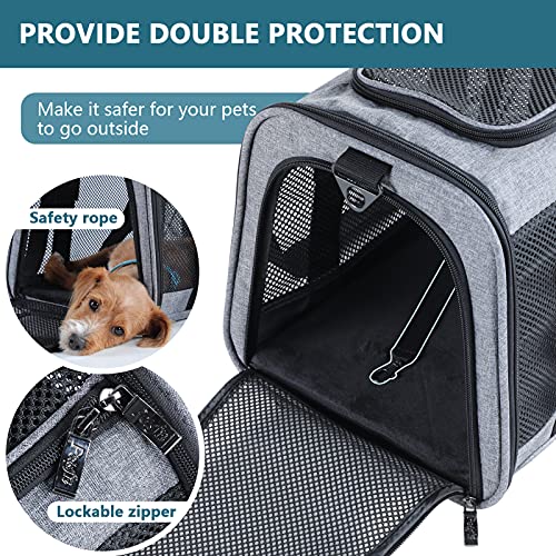 Petsfit Most Airline Approved Cat Carrier Dog Carriers Soft-Sided...