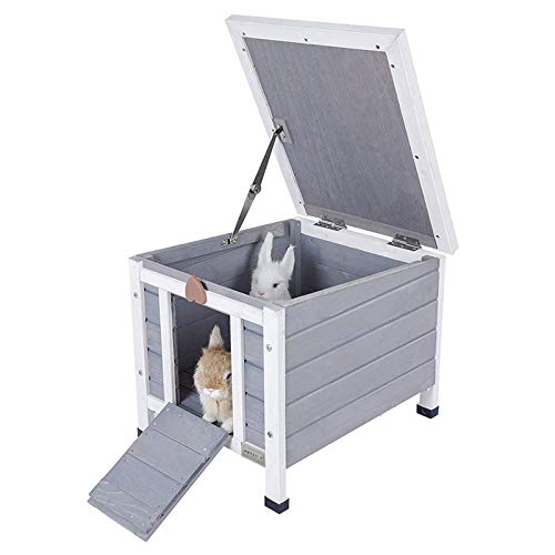 Petsfit Outdoor Cat House, Feral Cat Shelter Weatherproof, Rabbit...