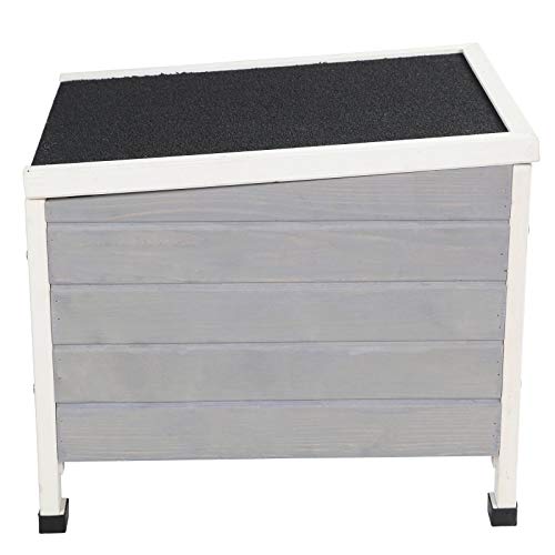 Petsfit Outdoor Cat House, Feral Cat Shelter Weatherproof, Rabbit...