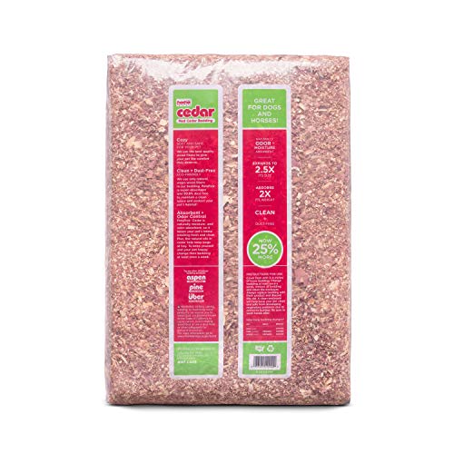 PETSPICK Red Cedar Pet Bedding for Dogs and Horses, 141L