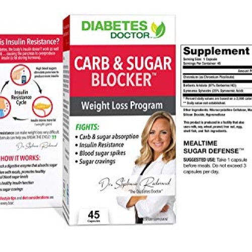 Diabetes Doctor A1C Double Pack - 24 Hour Daily Support & Mealtim...