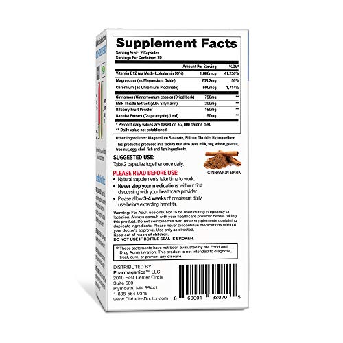 Diabetes Doctor Daily Support - 7 in 1 Blend for Daily Diabetes N...