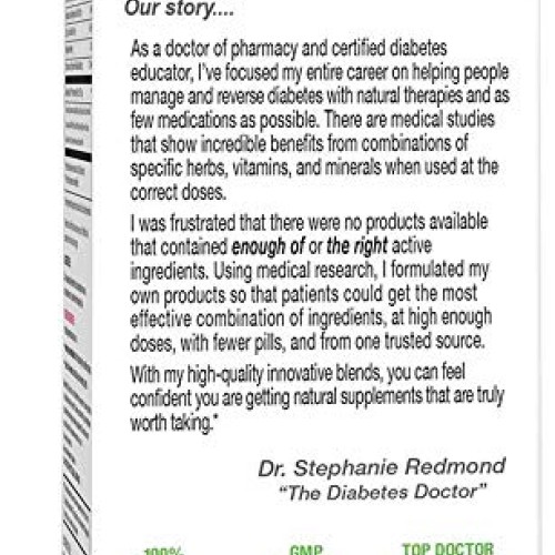 Diabetes Doctor Extra Strength A1C Triple Pack - Blood Sugar 24 H...
