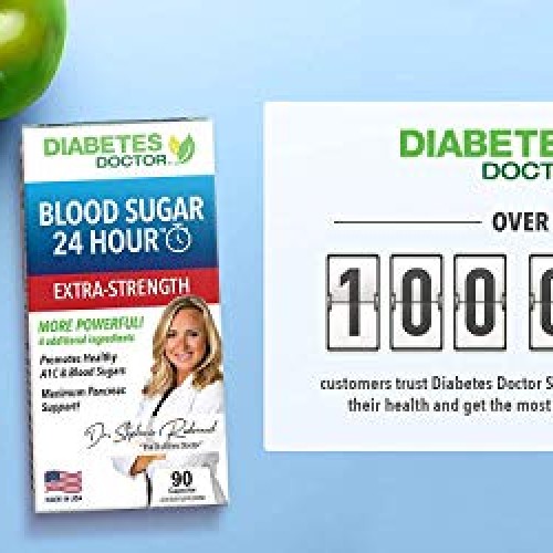 Diabetes Doctor Extra Strength A1C Triple Pack - Blood Sugar 24 H...