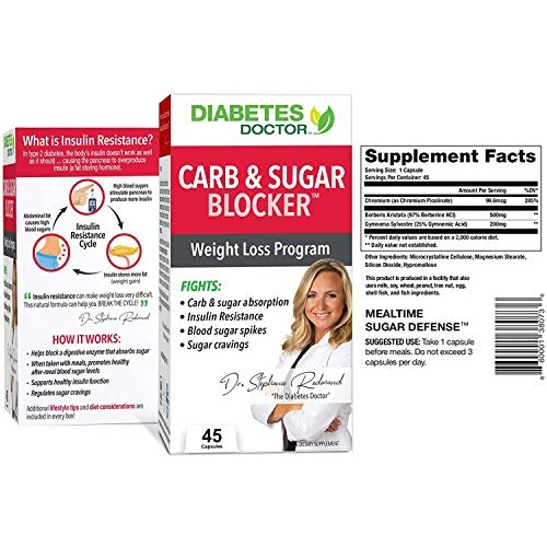 Diabetes Doctor Extra Strength A1C Triple Pack - Blood Sugar 24 H...