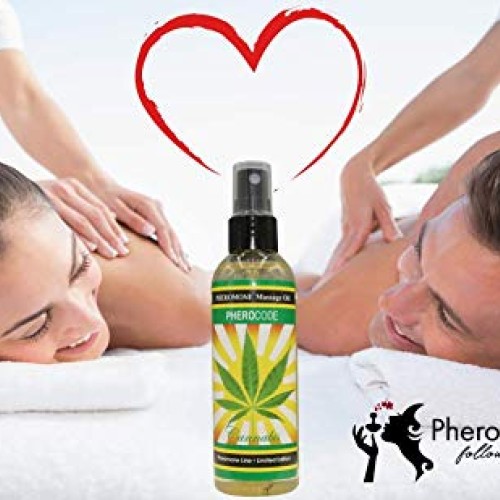 Massage Oil PheroCode 3.4 Fl. Oz with Pheromones and Hemp Flower ...