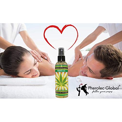 Massage Oil PheroCode 3.4 Fl. Oz with Pheromones and Hemp Flower ...