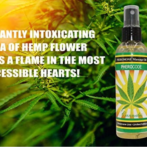 Massage Oil PheroCode 3.4 Fl. Oz with Pheromones and Hemp Flower ...