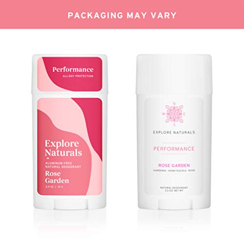 Explore Naturals Deodorant - Rose Garden - Natural Deodorant for ...