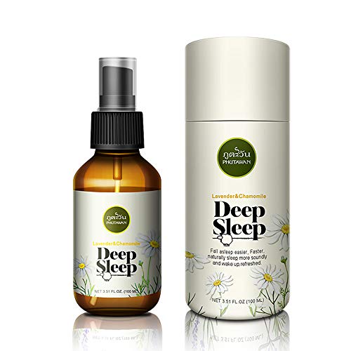 Phutawan Deep Sleep Pillow Spray_Mist Sleep Aid_All Natural blend...