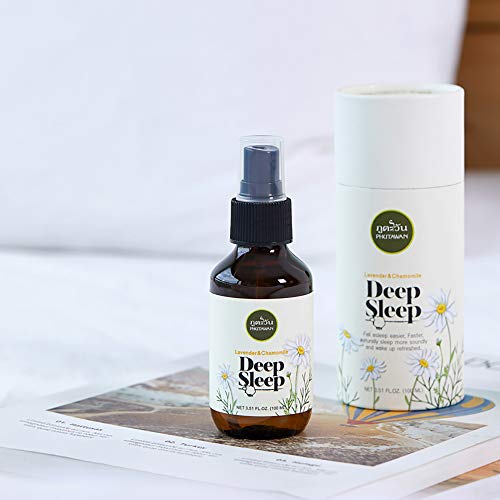 Phutawan Deep Sleep Pillow Spray_Mist Sleep Aid_All Natural blend...