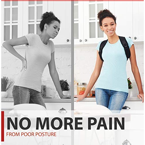 Posture Corrector for Women Men - Upper Back Brace - Adjustable P...