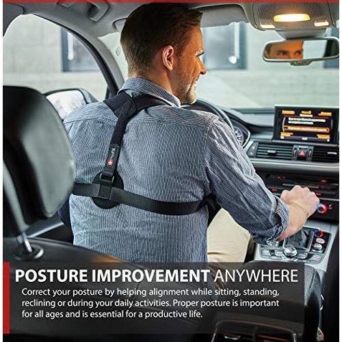 Posture Corrector for Women Men - Upper Back Brace - Adjustable P...