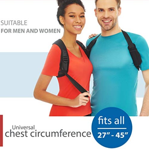 Posture Corrector for Women Men - Upper Back Brace - Adjustable P...