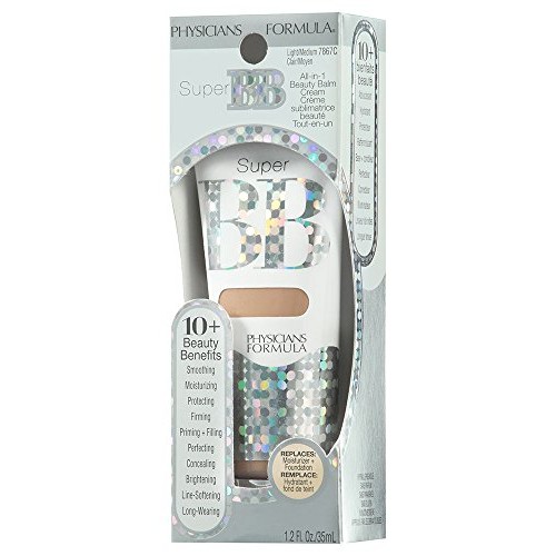 Physicians Formula Super BB All-in-1 Beauty Balm Cream, Light/Med...
