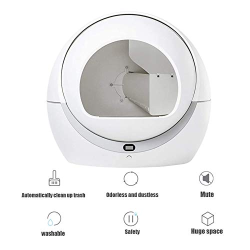 Pillows-RJF Scoop Free Automatic Self-Cleaning Cat Litter Box Ext...