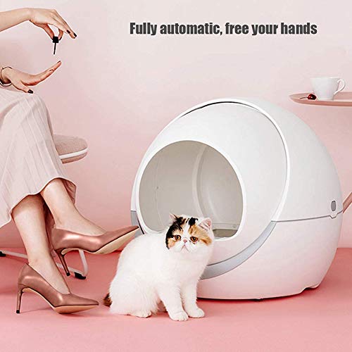 Pillows-RJF Scoop Free Automatic Self-Cleaning Cat Litter Box Ext...