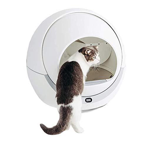 Pillows-RJF Scoop Free Automatic Self-Cleaning Cat Litter Box Ext...