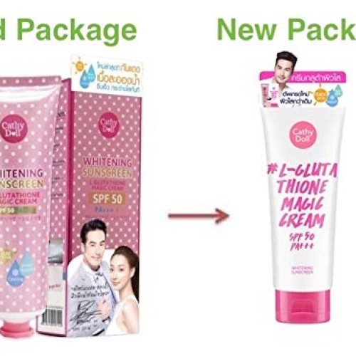 60 ml Cathy Doll Whitening Sunscreen L-Glutathione Magic Cream SP...