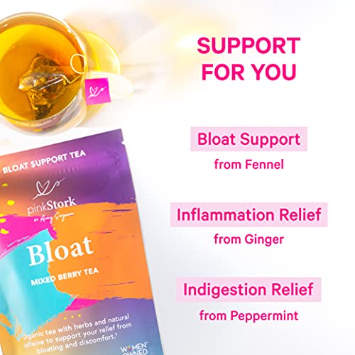 Pink Stork Bloat Tea: Organic Tea for Weight Loss, Gas + Bloating...