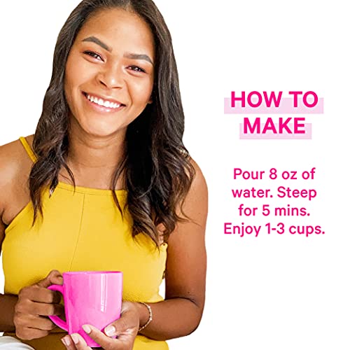 Pink Stork Bloat Tea: Organic Tea for Weight Loss, Gas + Bloating...