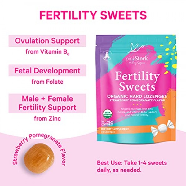 Pink Stork Fertility Bundle: Fertility Tea, Fertility Supplements...