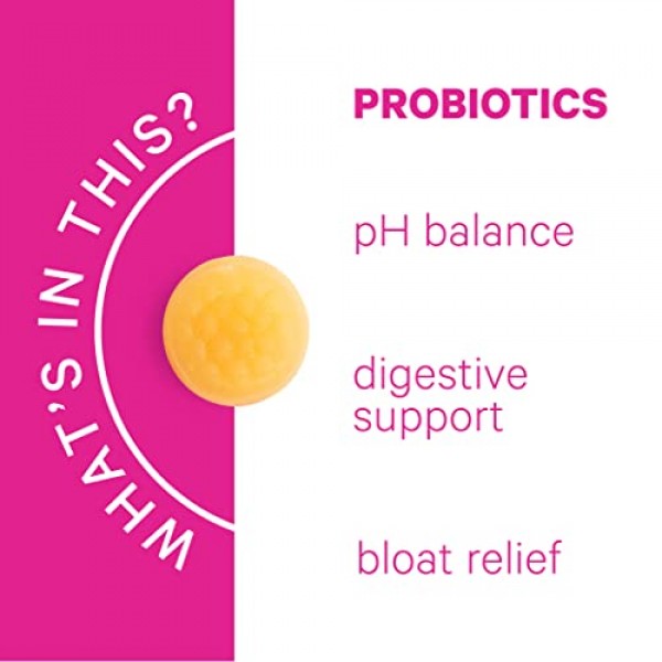 Pink Stork Probiotic Gummies: Probiotics for Women, Vaginal Healt...