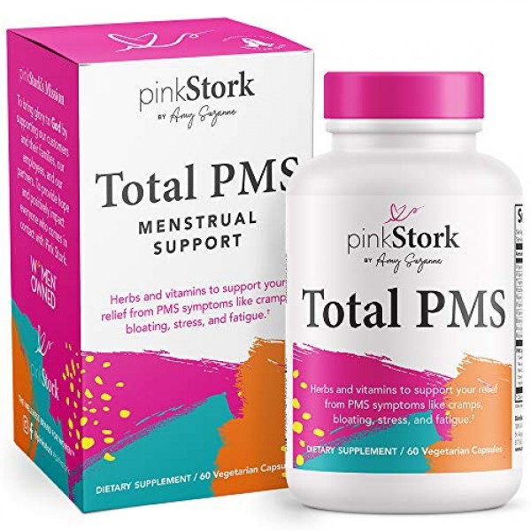 Pink Stork Total PMS Relief Supplement: Period Relief, Hormone Ba...