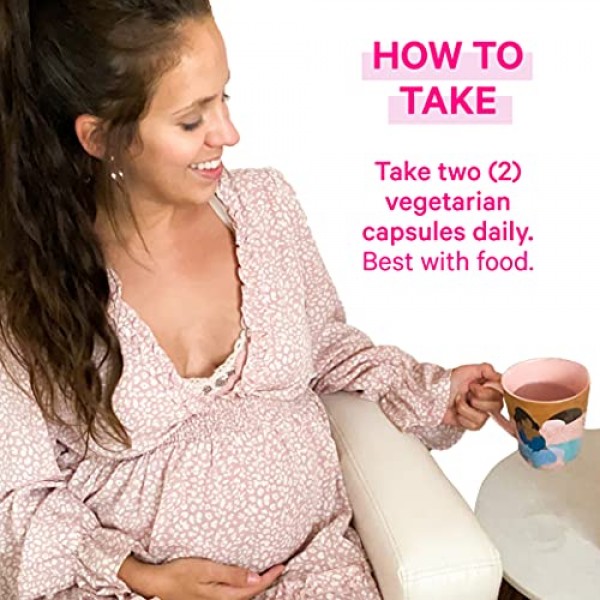 Pink Stork Total Prenatal Vitamin with DHA and Folic Acid: Doctor...