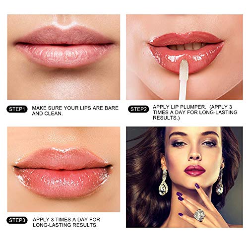 Lip Plumper, Lip Gloss, Natural Lip Enhancer, Lip Care Serum, Lip...