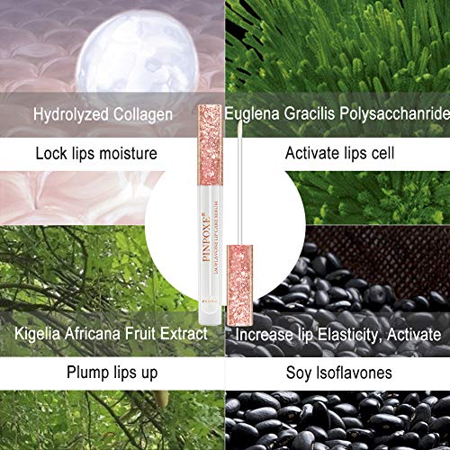 Lip Plumper, Lip Gloss, Natural Lip Enhancer, Lip Care Serum, Lip...
