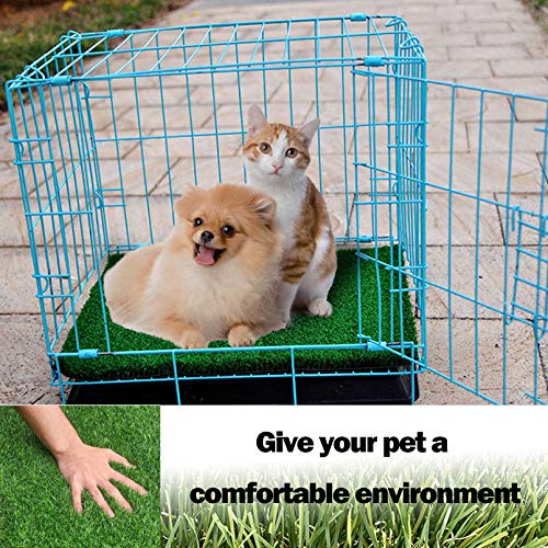 PINVNBY 4 Pcs 12x12 Nesting Box Pads Artificial Grass Rug Carpe...