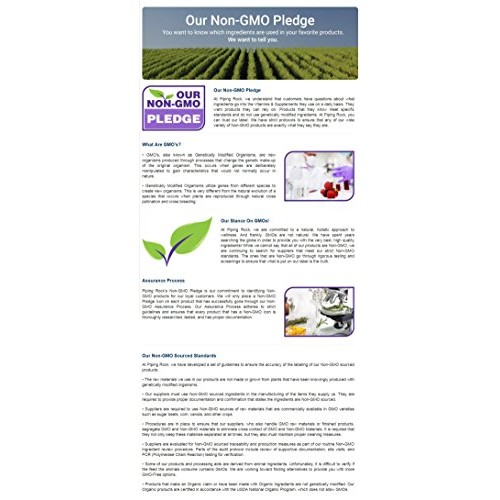 Piping Rock Flaxseed Oil Cold Pressed 1000 mg 90 Quick Release So...