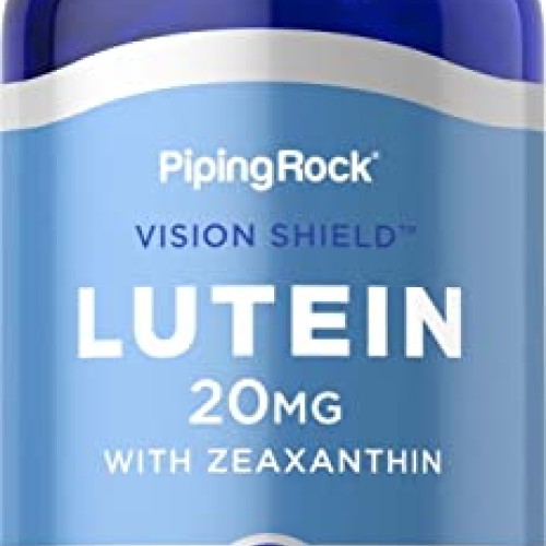 Piping Rock Lutein & Zeaxanthin 20 mg | 180 Softgels | Eye Vitami...