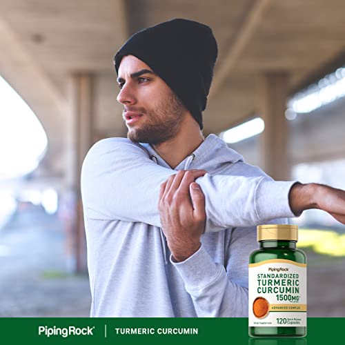 Piping Rock Turmeric and Tart Cherry Capsules 1500mg | 120 Capsul...