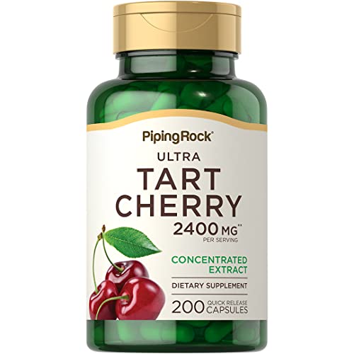 Piping Rock Ultra Tart Cherry | 2400 mg | 200 Extract Capsules | ...