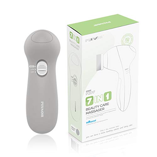 Facial Cleansing Brush Newest 2020, PIXNOR Waterproof Face Spin...