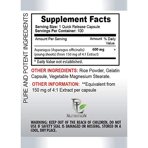 Diuretic and Anti-inflammatory - Asparagus Young Shoots Extract 6...