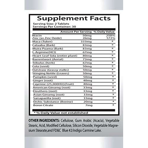 Rebuild Sexual Vitality - MACA Plus - Maca Root Pills for Men Sex...