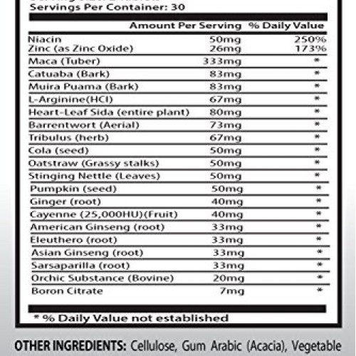 Rebuild Sexual Vitality - MACA Plus - Maca Root Pills for Men Sex...