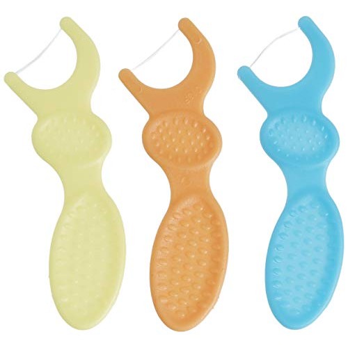 Plackers Kids Dental Floss Picks 75, Multicolor, Fruit Smoothie S...