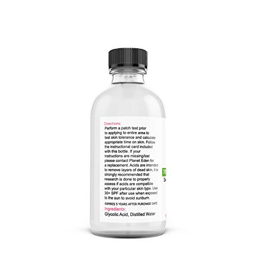 Planet Eden 70% Glycolic Acid Skin Chemical Peel Kit with Treatme...