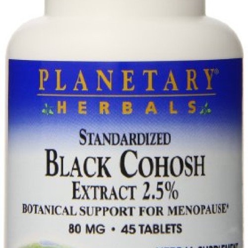 Planetary Herbals Standardized Black Cohosh Extract 2.5 Tablets, ...