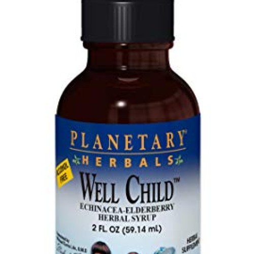 Planetary Herbals Well Child, Alcohol Free 5 ml Echinacea-Elderbe...