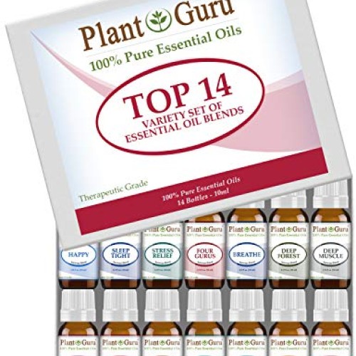 Essential Oil Blends Set 14-10 ml 100% Pure Therapeutic Grade For...