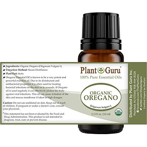 Organic Oregano Essential Oil 10 ml Origanum 100% Pure Undilute...