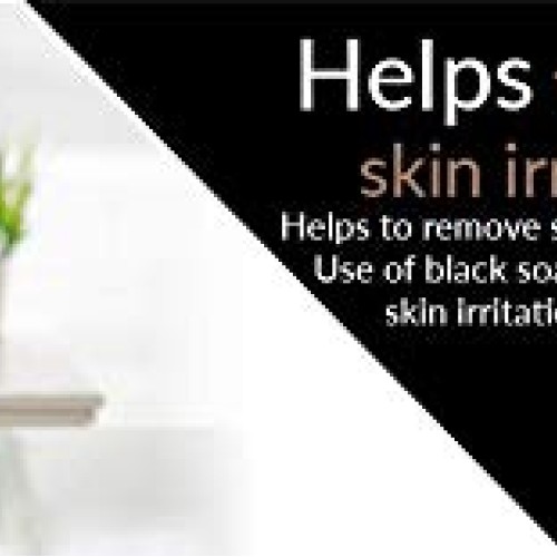 Raw African Black Soap 1 lb. Bar From Ghana 100% Pure Natural Acn...