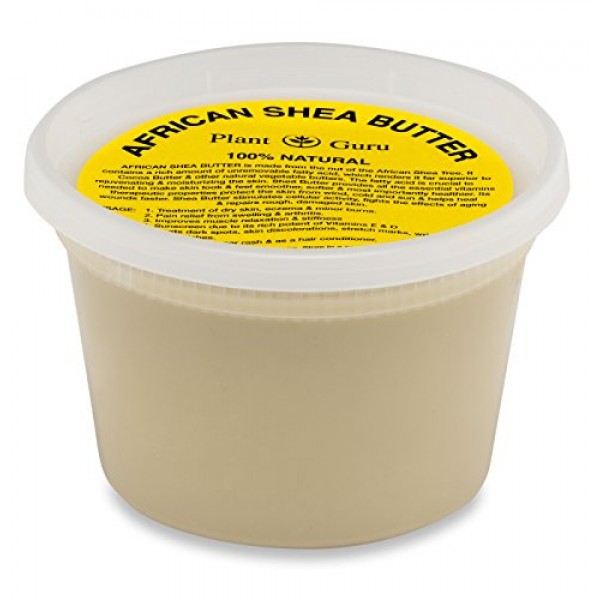 Raw African Shea Butter 16 oz Unrefined Grade A 100% Pure Natural...