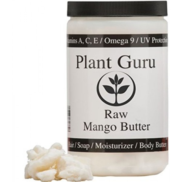 Raw Mango Butter 16 oz / 1 lb 100% Pure Natural For Skin, Face, H...