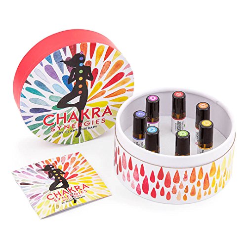 Plant Therapy Chakra Synergy Blends Complete Roll-On Set 100% Pur...
